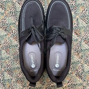 Sperry Women’s Black Boat Shoes